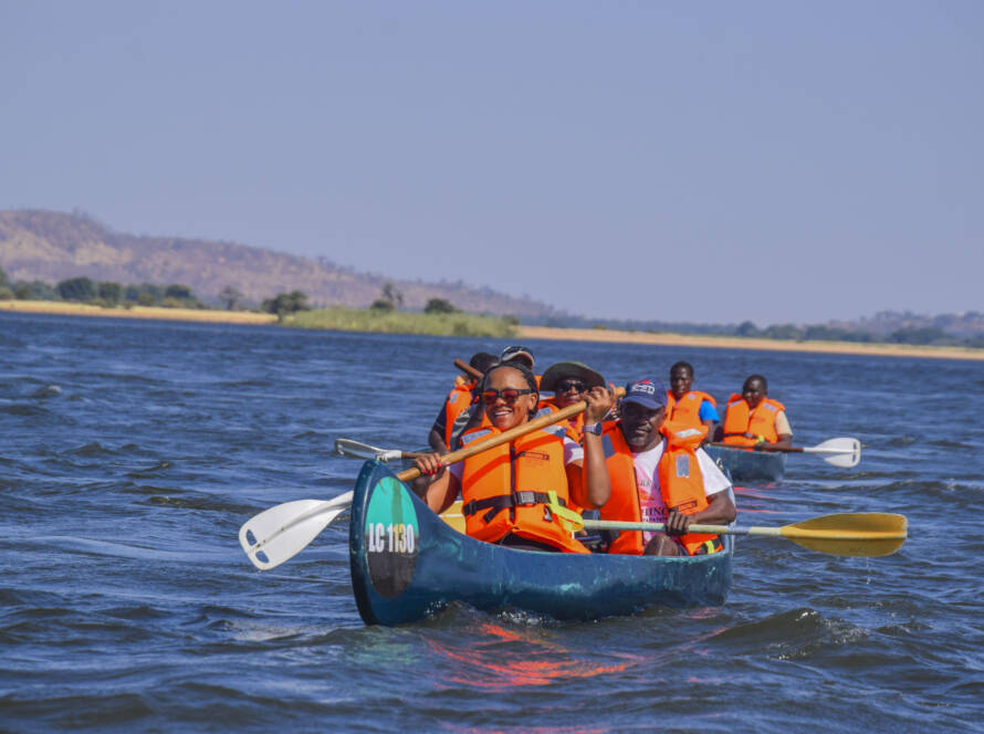 Canoeing safari